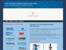 Tablet Screenshot of amelabtech.com